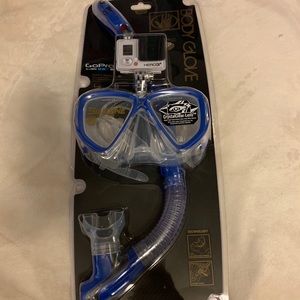 Snorkel with GoPro holder